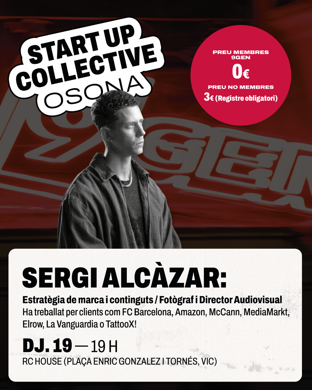 Start Up Collective amb Sergi Alcàzar