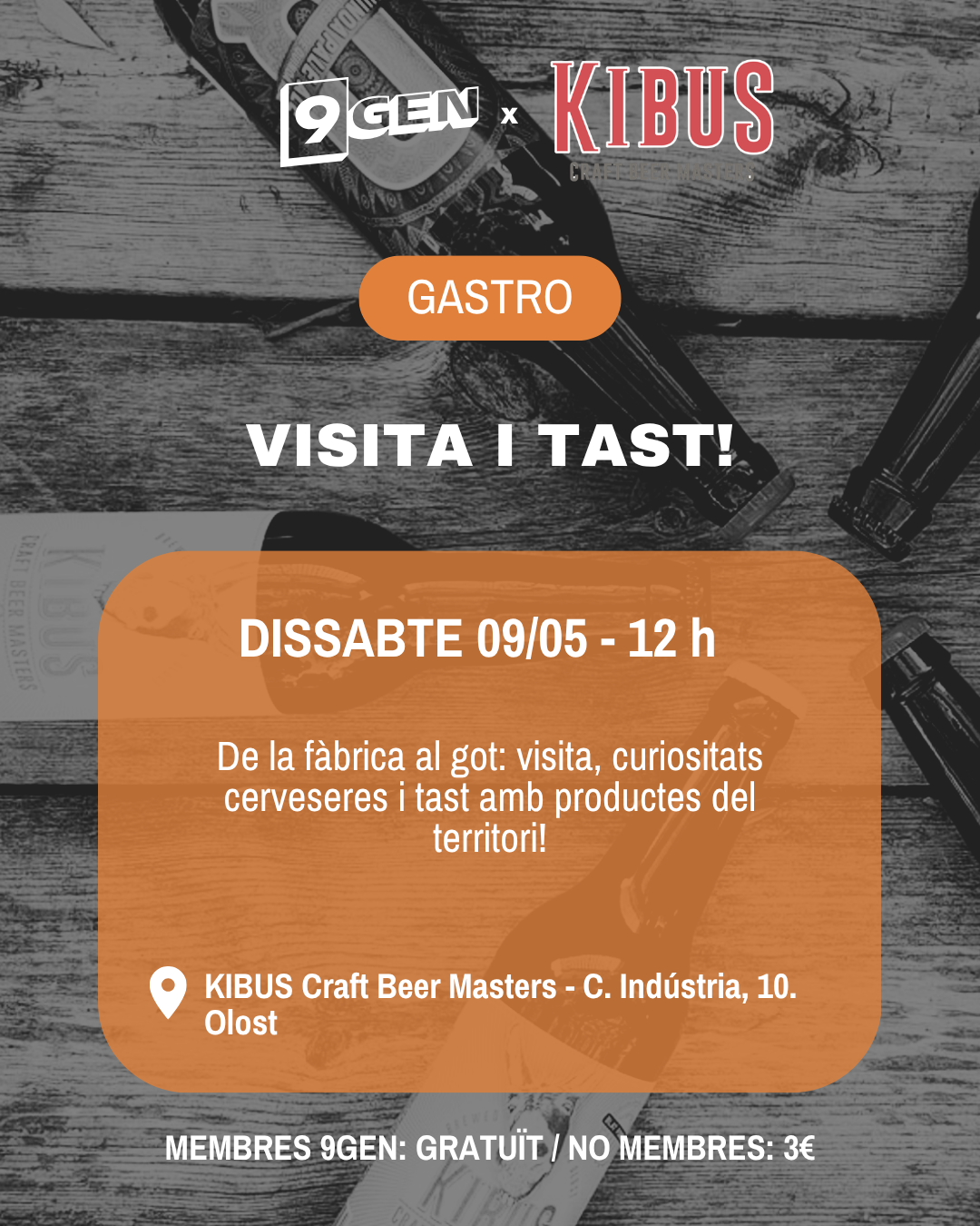 Visita i tast a Kibus!