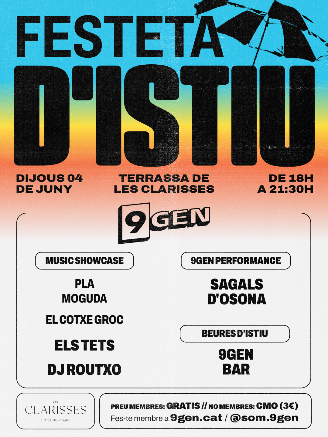 FESTETA D'ISTIU 9GEN! 