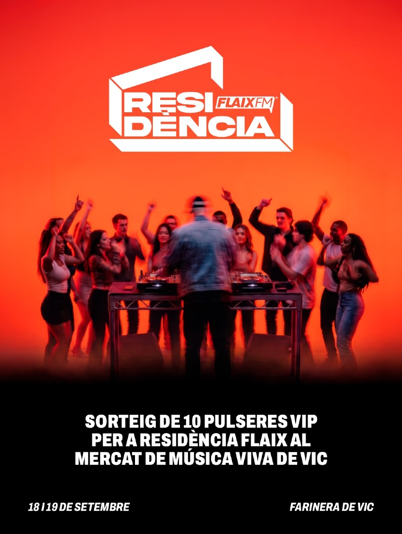 Gaudeix de la Residència Flaix al MMVV!