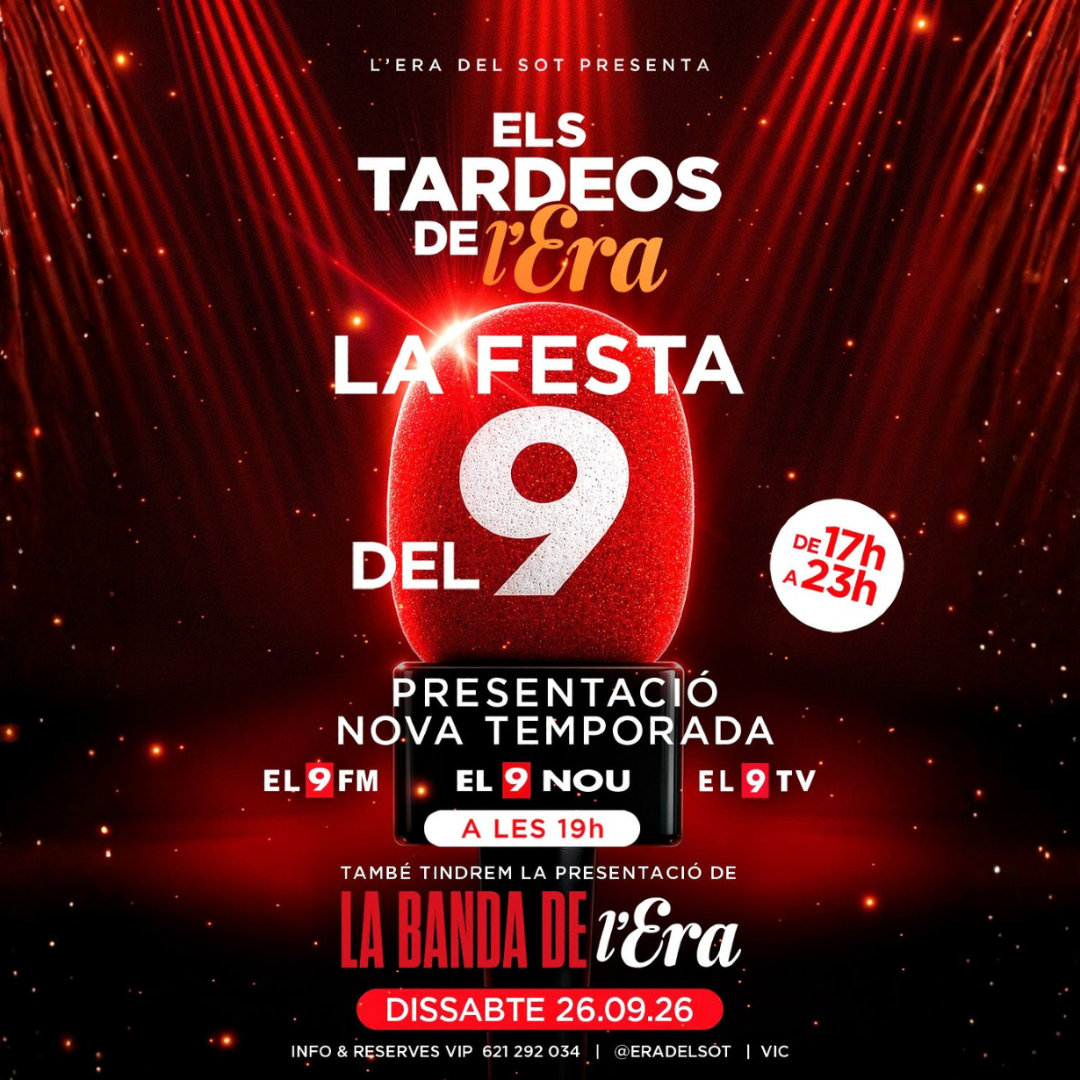 Arriba el Tardeo més especial a l’Era del Sot!